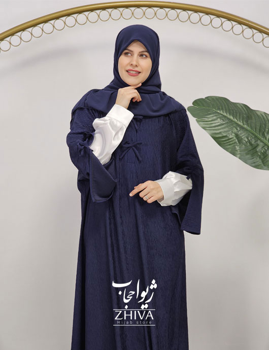 عبای ملودی سرمه ای