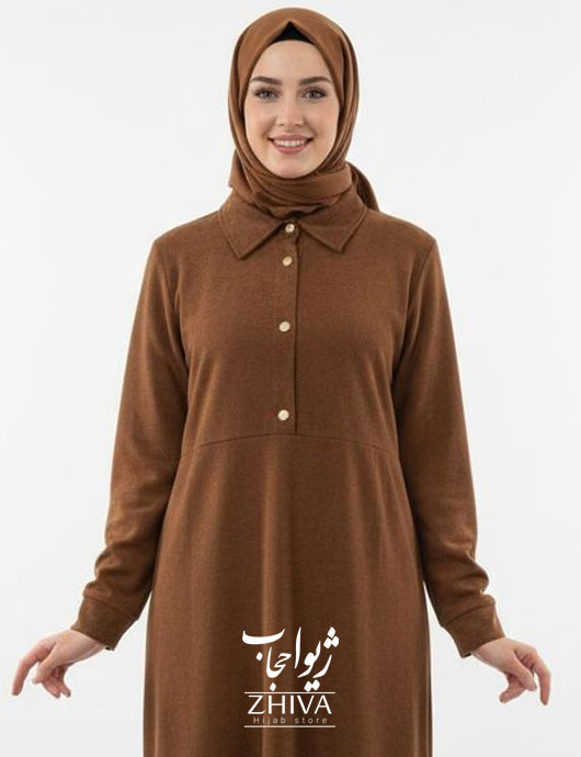 مانتو مخمل كبريتی اليزابت شتری