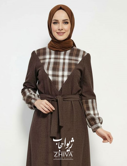 عبا آتنا قهوه ای