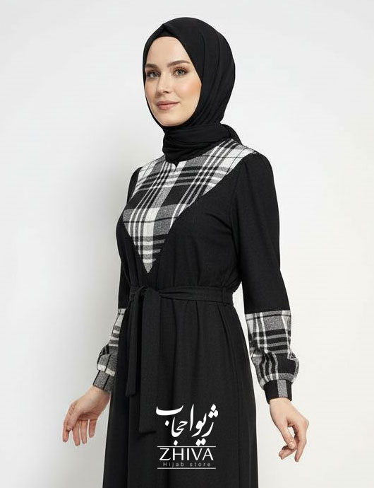 عبا آتنا مشكی