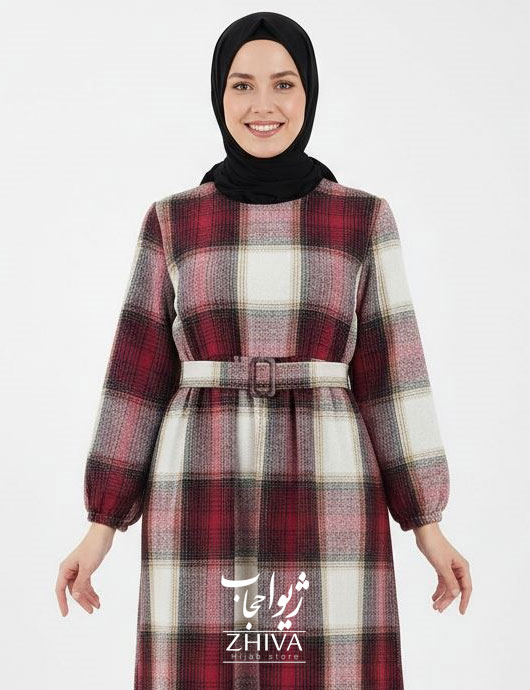 عبا چهارخانه پشمی كد 04