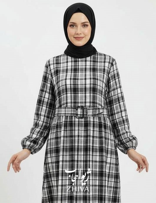 عبا چهارخانه پشمی كد 06