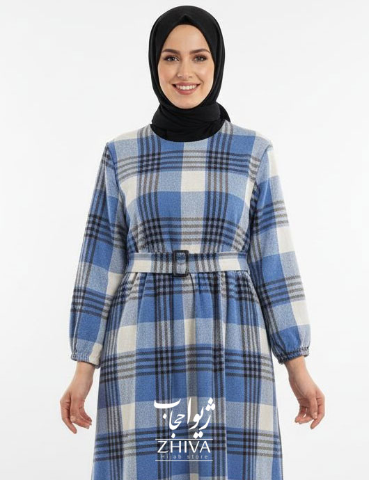 عبا چهارخانه پشمی كد 012