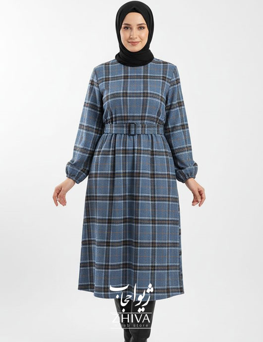 عبا چهارخانه پشمی كد 022