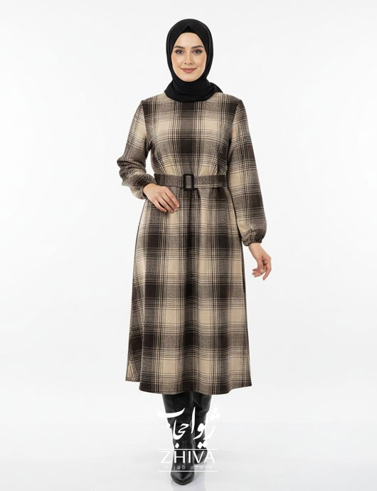 عبا چهارخانه پشمی كد 025