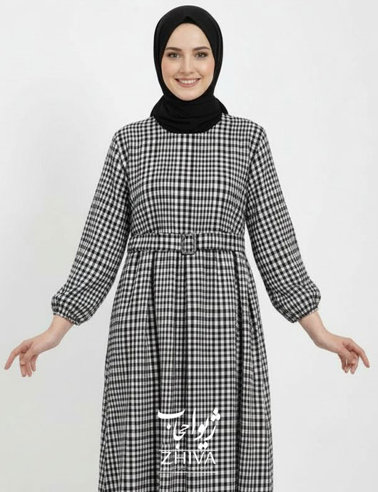 عبا چهارخانه پشمی كد 09