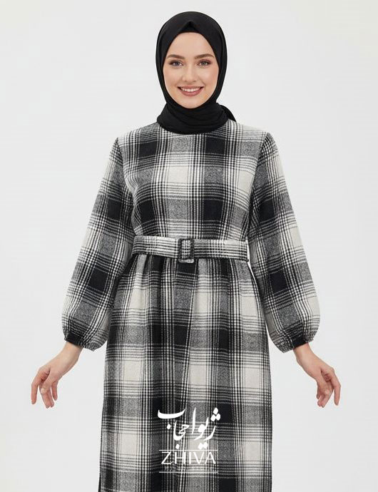 پيراهن چهارخانه پشمی كد 031
