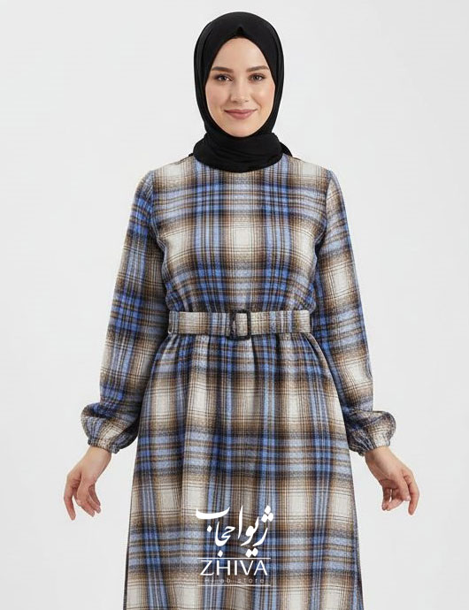 پيراهن چهارخانه پشمی