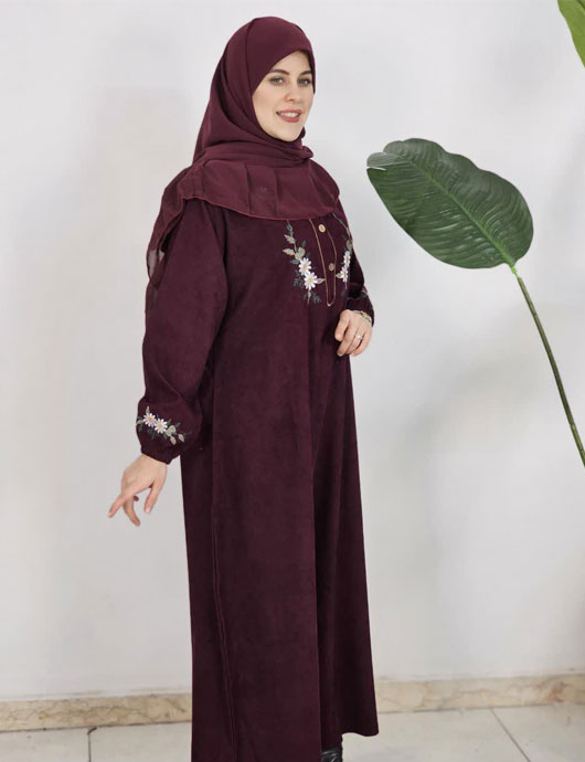 عبا مخمل کبریتی بابونه