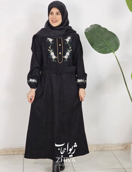 عبا مخمل کبریتی بابونه