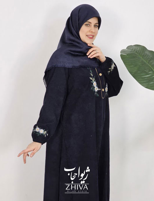 عبا مخمل کبریتی بابونه