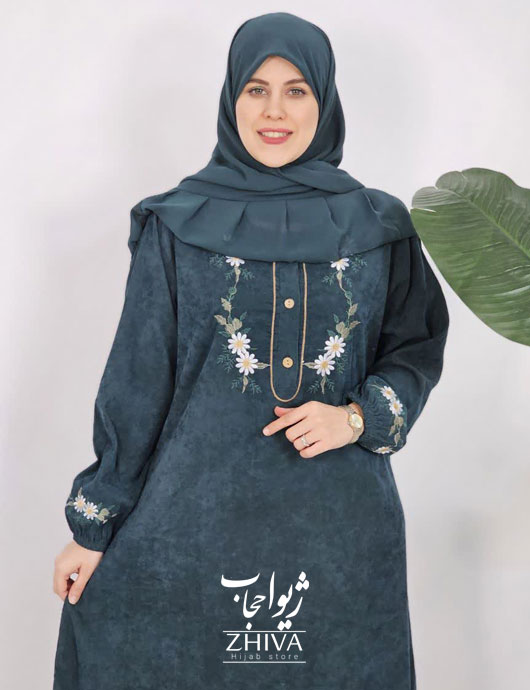 عبا مخمل کبریتی بابونه