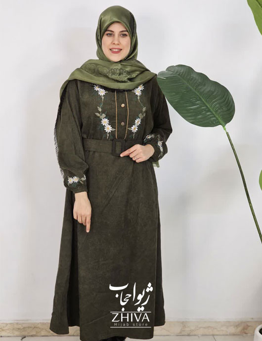 عبا مخمل کبریتی بابونه