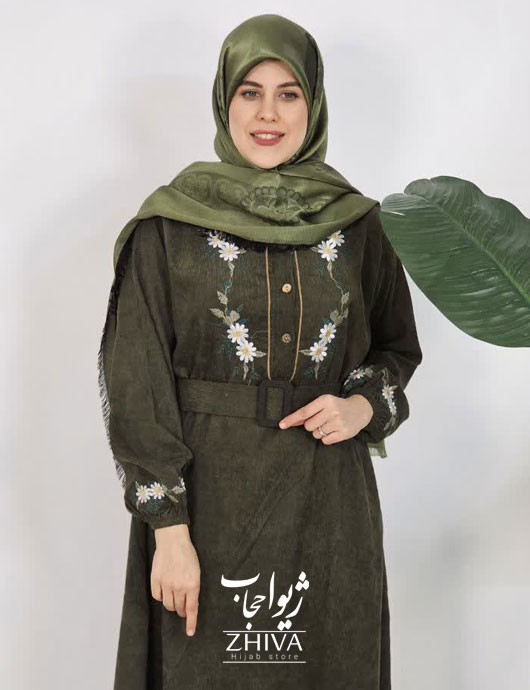 عبا مخمل کبریتی بابونه
