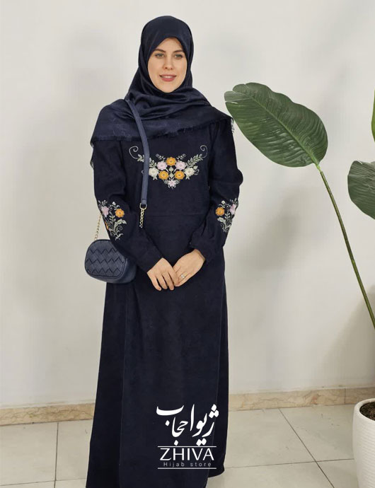 مانتو عبایی گل بانو