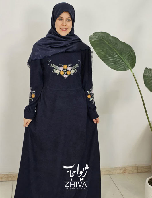 مانتو عبایی گل بانو