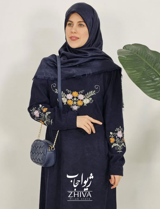 مانتو عبایی گل بانو