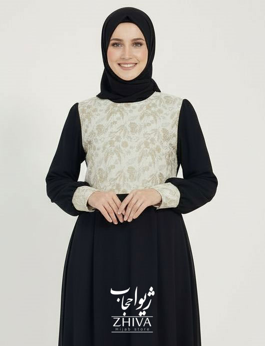 پيراهن مجلسی پوشیده گيتی كد 1