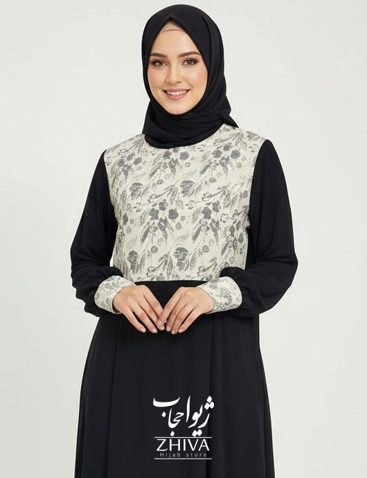 پيراهن مجلسی پوشیده گيتی كد 2