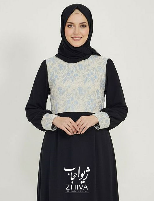 پيراهن مجلسی پوشیده گيتی كد 3