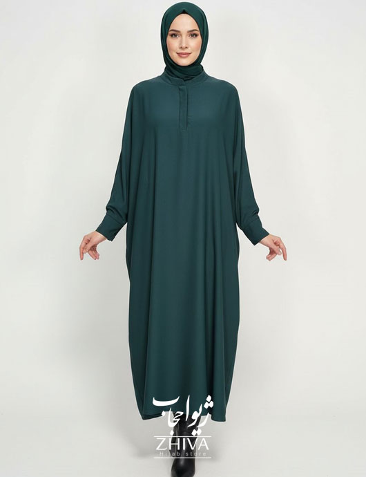 عبای ترنج ساده سبز