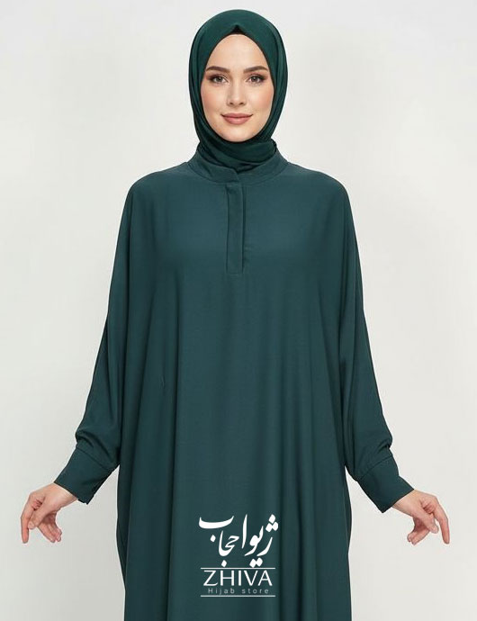 عبای ترنج ساده سبز