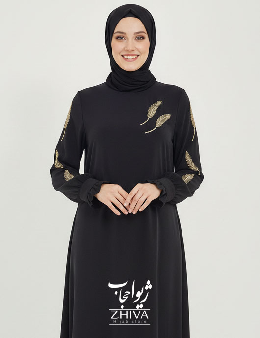 مانتو عبایی پریا افرا جواهردوزی
