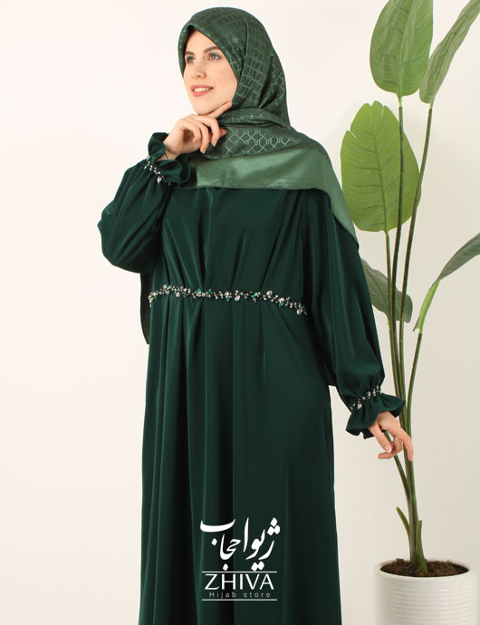 عبای رامونا جواهردوزی