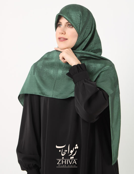 روسری لمه پوست ماری