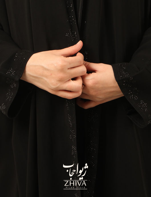 چادر مدل شال دار نگینی