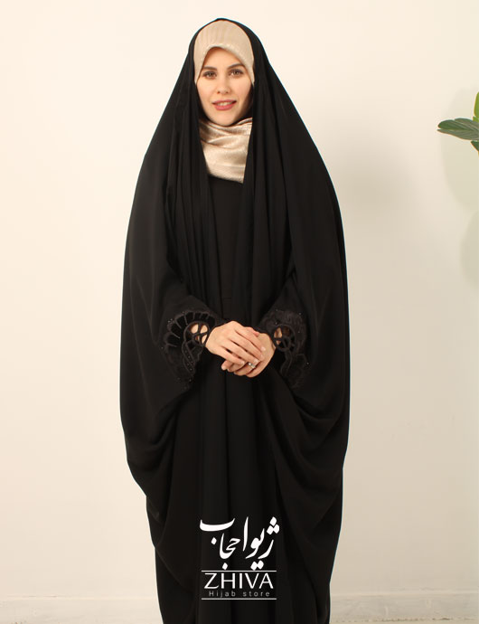 چادر عربی مخمل گلدوزی