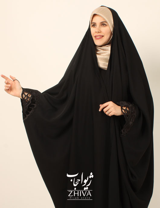 چادر عربی مخمل گلدوزی