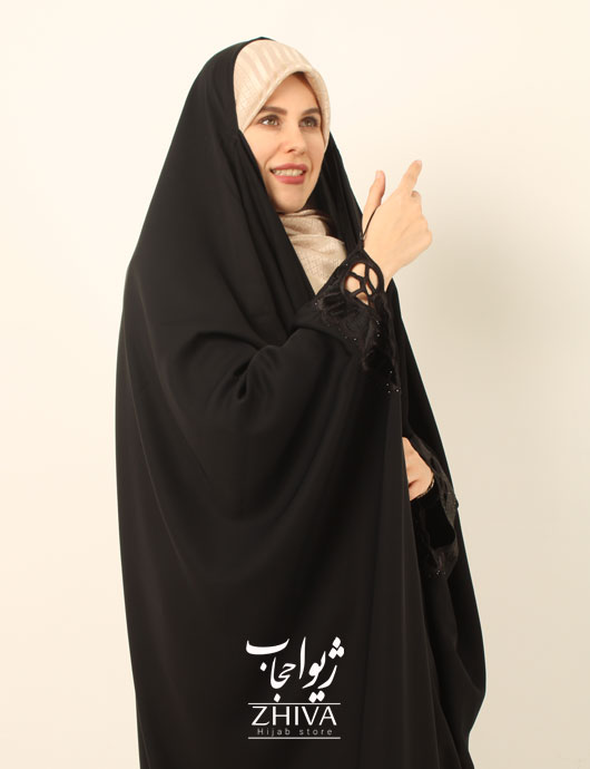 چادر عربی مخمل گلدوزی
