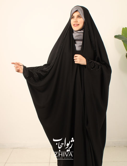 چادر عربی جواهر دوزی