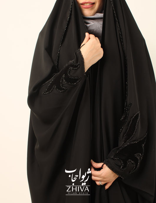 چادر عربی جواهر دوزی