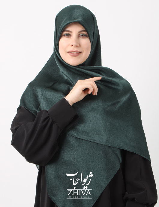 روسری شنی ترك دوردوخت قواره 120 كد 1
