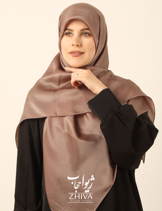 روسری شنی ترك دوردوخت قواره 120 كد 16