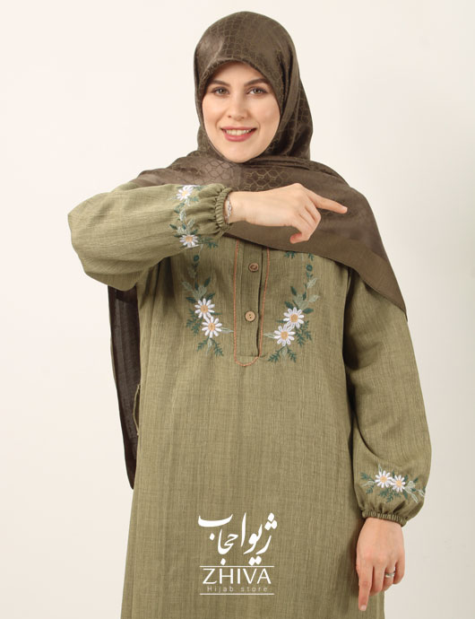 مانتو عبایی نوبهار