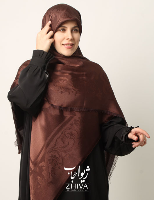 روسری لمه دور ريش قواره 140 كد 2