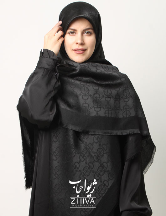 روسری لمه مشكی