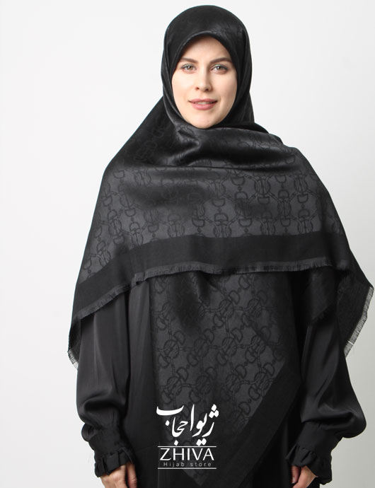 روسری لمه مشكی