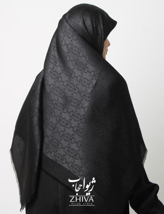 روسری لمه مشكی