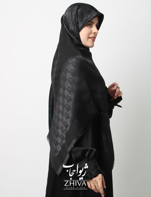 روسری لمه مشكی