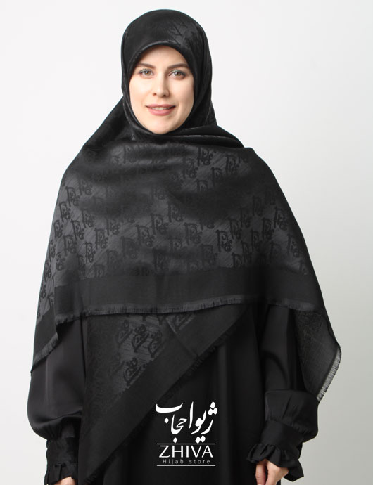 روسری لمه مشكی