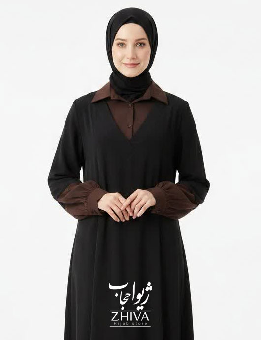 مانتو عبایی شهرزاد كد 2