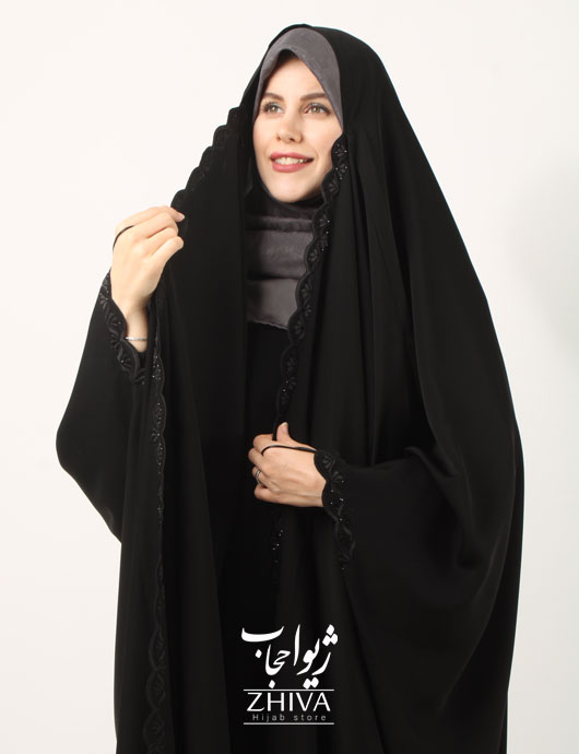 چادر عربی گلدوزی سه برگ اشكی ندا ويتنام