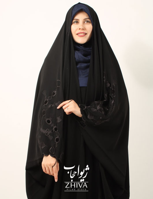 چادر عربی گلدوزی پريان