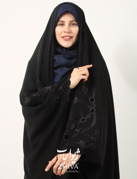 چادر عربی گلدوزی پريان