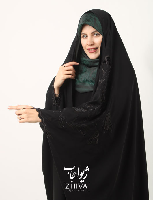 چادر عربی گلدوزی اسليمی