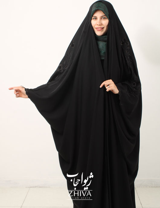 چادر عربی گلدوزی اسليمی